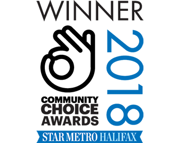Community Choice Awards Halifax 2018 winner
